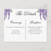 ウィステリア囲い詳細カード エンクロージャーカード (正面)