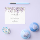 ウィステリア結婚ダスティピ救ンクの日付け予算 チラシ (シングル)