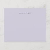 ウィステリア結婚パープル救ズ・デイズBUDGET Flyer チラシ (裏面)