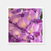 ウィステリア開花紙ナプキンス スタンダードカクテルナプキン (正面)