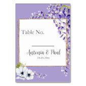 ウィステリア開花結婚ズ テーブルナンバー (裏面)