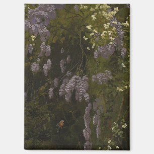 ウィステリア開花-フローラ合成 マグネット