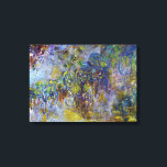 ウィステリア（右半分）by Claude Monet キャンバスプリント<br><div class="desc">クロード・モネのウィステリア（右半分）(1917-1920)はヴィンテージ印象派のアート素晴らし自然で絵画、大きなフローラ静止期の右半分を特集絵画した。フランスのジヴェルニーにある彼の庭から絵を描の春でモネが描いた一連の藤の花の絵の一部。アーティストについて：クロード・モネ(1840-1926)は印象派の運動の創始者であフランスのり絵画、その絵画の大部分は「空中に浮かぶ」（野外に浮かぶ）スタイル印象派の風景である。</div>