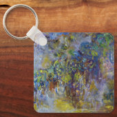 ウィステリア（右半分）by Claude Monet キーホルダー (正面)