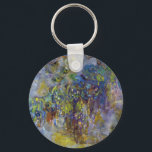 ウィステリア（右半分）by Claude Monet キーホルダー<br><div class="desc">クロード・モネのウィステリア（右半分）(1917-1920)はヴィンテージ印象派のアート素晴らし自然で絵画、大きなフローラ静止期の右半分を特集絵画した。フランスのジヴェルニーにある彼の庭から絵を描の春でモネが描いた一連の藤の花の絵の一部。アーティストについて：クロード・モネ(1840-1926)は印象派の運動の創始者であフランスのり絵画、その絵画の大部分は「空中に浮かぶ」（野外に浮かぶ）スタイル印象派の風景である。</div>