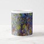 ウィステリア（右半分）by Claude Monet ジャンボコーヒーマグカップ<br><div class="desc">クロード・モネのウィステリア（右半分）(1917-1920)はヴィンテージ印象派のアート素晴らし自然で絵画、大きなフローラ静止期の右半分を特集絵画した。フランスのジヴェルニーにある彼の庭から絵を描の春でモネが描いた一連の藤の花の絵の一部。アーティストについて：クロード・モネ(1840-1926)は印象派の運動の創始者であフランスのり絵画、その絵画の大部分は「空中に浮かぶ」（野外に浮かぶ）スタイル印象派の風景である。</div>