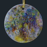 ウィステリア（右半分）by Claude Monet セラミックオーナメント<br><div class="desc">クロード・モネのウィステリア（右半分）(1917-1920)はヴィンテージ印象派のアート素晴らし自然で絵画、大きなフローラ静止期の右半分を特集絵画した。フランスのジヴェルニーにある彼の庭から絵を描の春でモネが描いた一連の藤の花の絵の一部。アーティストについて：クロード・モネ(1840-1926)は印象派の運動の創始者であフランスのり絵画、その絵画の大部分は「空中に浮かぶ」（野外に浮かぶ）スタイル印象派の風景である。</div>