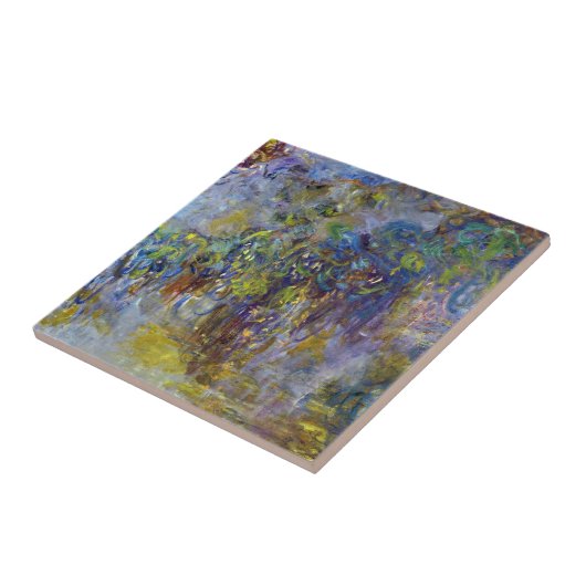 ウィステリア（右半分）by Claude Monet タイル (側面)