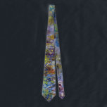 ウィステリア（右半分）by Claude Monet ネクタイ<br><div class="desc">クロード・モネのウィステリア（右半分）(1917-1920)はヴィンテージ印象派のアート素晴らし自然で絵画、大きなフローラ静止期の右半分を特集絵画した。フランスのジヴェルニーにある彼の庭から絵を描の春でモネが描いた一連の藤の花の絵の一部。アーティストについて：クロード・モネ(1840-1926)は印象派の運動の創始者であフランスのり絵画、その絵画の大部分は「空中に浮かぶ」（野外に浮かぶ）スタイル印象派の風景である。</div>