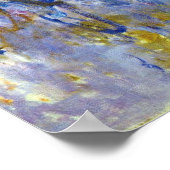 ウィステリア（右半分）by Claude Monet ポスター (角)