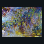 ウィステリア（右半分）by Claude Monet ポスター<br><div class="desc">クロード・モネのウィステリア（右半分）(1917-1920)はヴィンテージ印象派のアート素晴らし自然で絵画、大きなフローラ静止期の右半分を特集絵画した。フランスのジヴェルニーにある彼の庭から絵を描の春でモネが描いた一連の藤の花の絵の一部。アーティストについて：クロード・モネ(1840-1926)は印象派の運動の創始者であフランスのり絵画、その絵画の大部分は「空中に浮かぶ」（野外に浮かぶ）スタイル印象派の風景である。</div>
