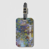 ウィステリア（右半分）by Claude Monet ラゲッジタグ (正面縦)