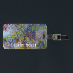 ウィステリア（右半分）by Claude Monet ラゲッジタグ<br><div class="desc">クロード・モネのウィステリア（右半分）(1917-1920)はヴィンテージ印象派のアート素晴らし自然で絵画、大きなフローラ静止期の右半分を特集絵画した。フランスのジヴェルニーにある彼の庭から絵を描の春でモネが描いた一連の藤の花の絵の一部。アーティストについて：クロード・モネ(1840-1926)は印象派の運動の創始者であフランスのり絵画、その絵画の大部分は「空中に浮かぶ」（野外に浮かぶ）スタイル印象派の風景である。</div>