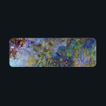 ウィステリア（右半分）by Claude Monet ラベル<br><div class="desc">クロード・モネのウィステリア（右半分）(1917-1920)はヴィンテージ印象派のアート素晴らし自然で絵画、大きなフローラ静止期の右半分を特集絵画した。フランスのジヴェルニーにある彼の庭から絵を描の春でモネが描いた一連の藤の花の絵の一部。アーティストについて：クロード・モネ(1840-1926)は印象派の運動の創始者であフランスのり絵画、その絵画の大部分は「空中に浮かぶ」（野外に浮かぶ）スタイル印象派の風景である。</div>