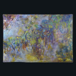 ウィステリア（右半分）by Claude Monet ランチョンマット<br><div class="desc">クロード・モネのウィステリア（右半分）(1917-1920)はヴィンテージ印象派のアート素晴らし自然で絵画、大きなフローラ静止期の右半分を特集絵画した。フランスのジヴェルニーにある彼の庭から絵を描の春でモネが描いた一連の藤の花の絵の一部。アーティストについて：クロード・モネ(1840-1926)は印象派の運動の創始者であフランスのり絵画、その絵画の大部分は「空中に浮かぶ」（野外に浮かぶ）スタイル印象派の風景である。</div>