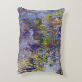 ウィステリア(離れ半分)by Claude Monet アクセントクッション (裏面(縦))