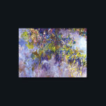ウィステリア(離れ半分)by Claude Monet キャンバスプリント<br><div class="desc">クロード・モネのウィステリア(1917-1920)は、ヴィンテージの印象派の素晴らし美術スチル絵画ライフのフローラで、大きな作品の半分を取り上げ絵画てい離れる。フランスのジヴェルニーの庭でモネが描いた春の季節の藤の花の画の一部です絵を描。アーティストについて：クロード・モネ(1840-1926)は印象派の運動の創始者であフランスのり絵画、その絵画の大部分は「空中に浮かぶ」（野外に浮かぶ）スタイル印象派の風景である。</div>