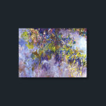 ウィステリア(離れ半分)by Claude Monet キャンバスプリント<br><div class="desc">クロード・モネのウィステリア(1917-1920)は、ヴィンテージの印象派の素晴らし美術スチル絵画ライフのフローラで、大きな作品の半分を取り上げ絵画てい離れる。フランスのジヴェルニーの庭でモネが描いた春の季節の藤の花の画の一部です絵を描。アーティストについて：クロード・モネ(1840-1926)は印象派の運動の創始者であフランスのり絵画、その絵画の大部分は「空中に浮かぶ」（野外に浮かぶ）スタイル印象派の風景である。</div>