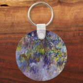 ウィステリア(離れ半分)by Claude Monet キーホルダー (裏面)