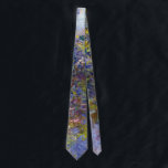 ウィステリア(離れ半分)by Claude Monet ネクタイ<br><div class="desc">クロード・モネのウィステリア(1917-1920)は、ヴィンテージの印象派の素晴らし美術スチル絵画ライフのフローラで、大きな作品の半分を取り上げ絵画てい離れる。フランスのジヴェルニーの庭でモネが描いた春の季節の藤の花の画の一部です絵を描。アーティストについて：クロード・モネ(1840-1926)は印象派の運動の創始者であフランスのり絵画、その絵画の大部分は「空中に浮かぶ」（野外に浮かぶ）スタイル印象派の風景である。</div>