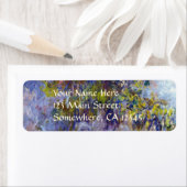 ウィステリア(離れ半分)by Claude Monet ラベル (インサイチュ)