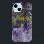 ウィステリア(離れ半分)by Claude Monet iPhone 15ケース<br><div class="desc">クロード・モネのウィステリア(1917-1920)は、ヴィンテージの印象派の素晴らし美術スチル絵画ライフのフローラで、大きな作品の半分を取り上げ絵画てい離れる。フランスのジヴェルニーの庭でモネが描いた春の季節の藤の花の画の一部です絵を描。アーティストについて:クロード・モネ(1840-1926)は印象派の運動の創始者であフランスのり絵画、その絵画の大部分は「空中に浮かぶ」(野外に浮かぶ)スタイル印象派の風景である。</div>