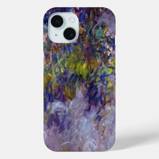 ウィステリア(離れ半分)by Claude Monet Case-Mate iPhoneケース (裏面)
