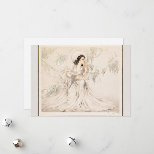 ウィステリア、1940年ルイ・イカルト シーズンカード (正面/裏面インサイチュ)