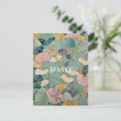 ウィスパステルジンコ ポストカード (スタンド正面)