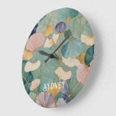 ウィスパステルジンコ ラージ壁時計 (傾斜)