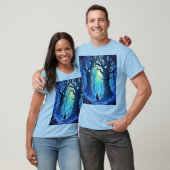 ウィスパリングウッズ暗いファンタジー Tシャツ (ユニセックス)