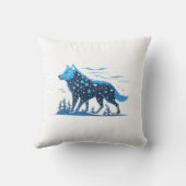 ウィスパリングオオカミ クッション (裏面)