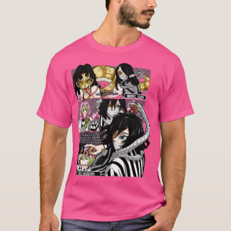 ウィスパリングシャドウ悪魔Slayer Obanai Iguro Desig Tシャツ