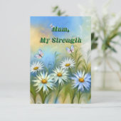 ウィスパリングデイジーカード サンキューカード (スタンド正面)