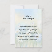 ウィスパリングデイジーカード サンキューカード (裏面)