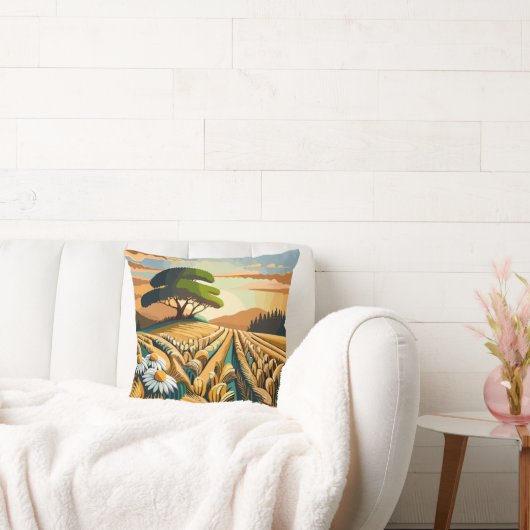 ウィスパリング小麦 クッション (ソファ)