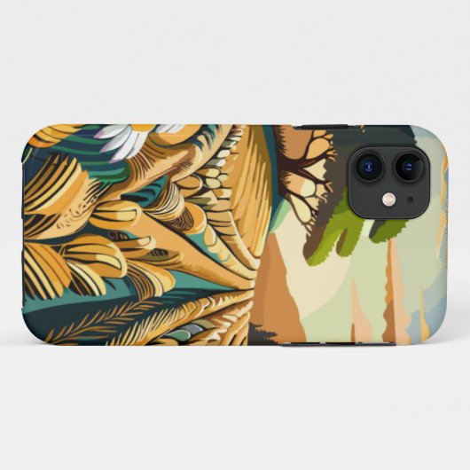 ウィスパリング小麦 Case-Mate iPhoneケース (裏面(横))