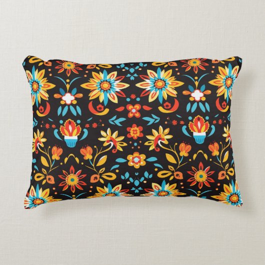 ウィスパリング開花アクセント枕 アクセントクッション (正面)