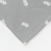 ウィスパリング離れ心地よい フリースブランケット (角)