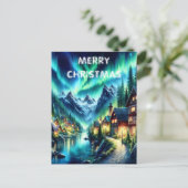 ウィスパリング・ウッズの魅惑のキャビン ポストカード (スタンド正面)