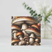 ウィスパリング・ウッズ:シームレスマッシュルーム・パターン・コレック 招待状 (スタンド正面)