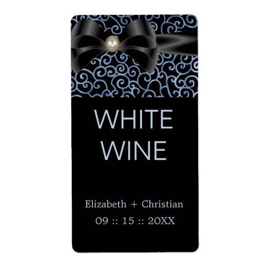 ウィスパーエレガントワインラベル ラベル (正面)