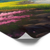 ウィスパーズ渓谷グリーンオアシス ポスター (角)