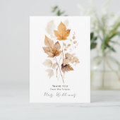 ウィスパーズ秋ブライダルシャワー サンキューカード (スタンド正面)