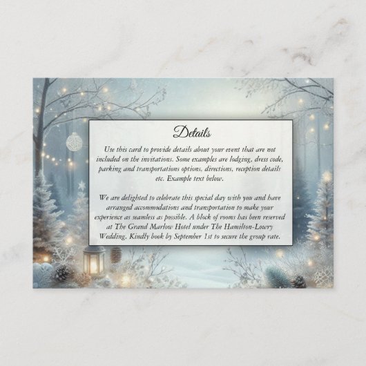 ウィスパーズ・オブ・ザ・ウィンター・至 エンクロージャーカード (正面)