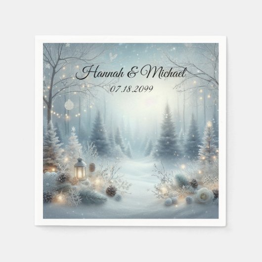 ウィスパーズ・オブ・ザ・ウィンター・至 スタンダードカクテルナプキン (正面)