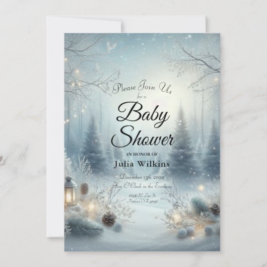 ウィスパーズ・オブ・ザ・ウィンター・至 招待状 (正面)