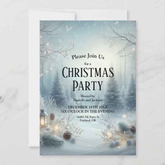 ウィスパーズ・オブ・ザ・ウィンター・至 招待状 (正面)