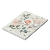 ウィスパーバラ – 夢のような水の色のエレガンス ノートパッド (回転)