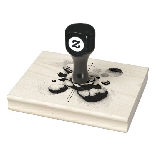 ウィスパーバラ – 夢のような水の色のエレガンス ラバースタンプ (スタンプ)